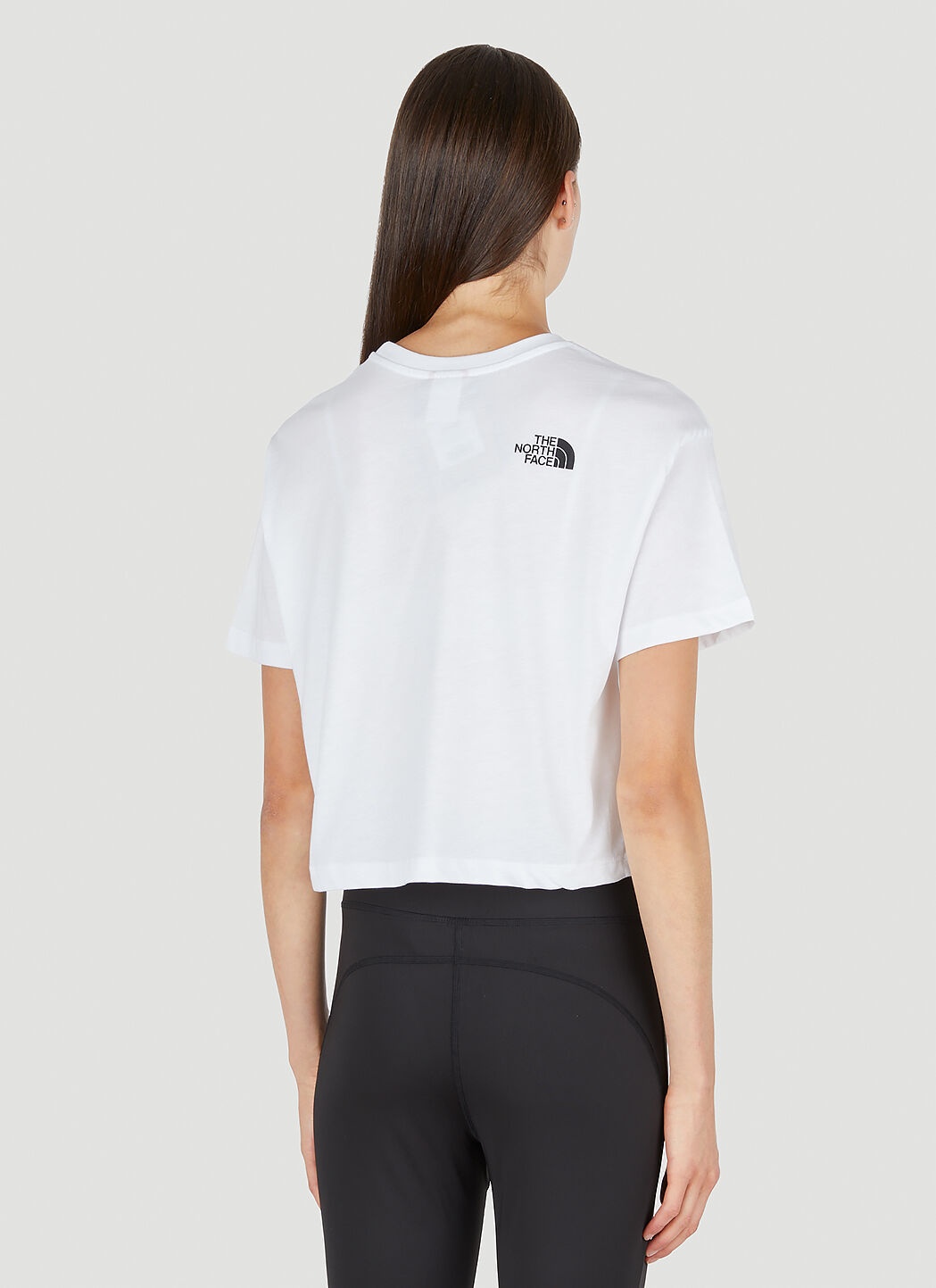 Logo Print Cropped T-Shirt - 4