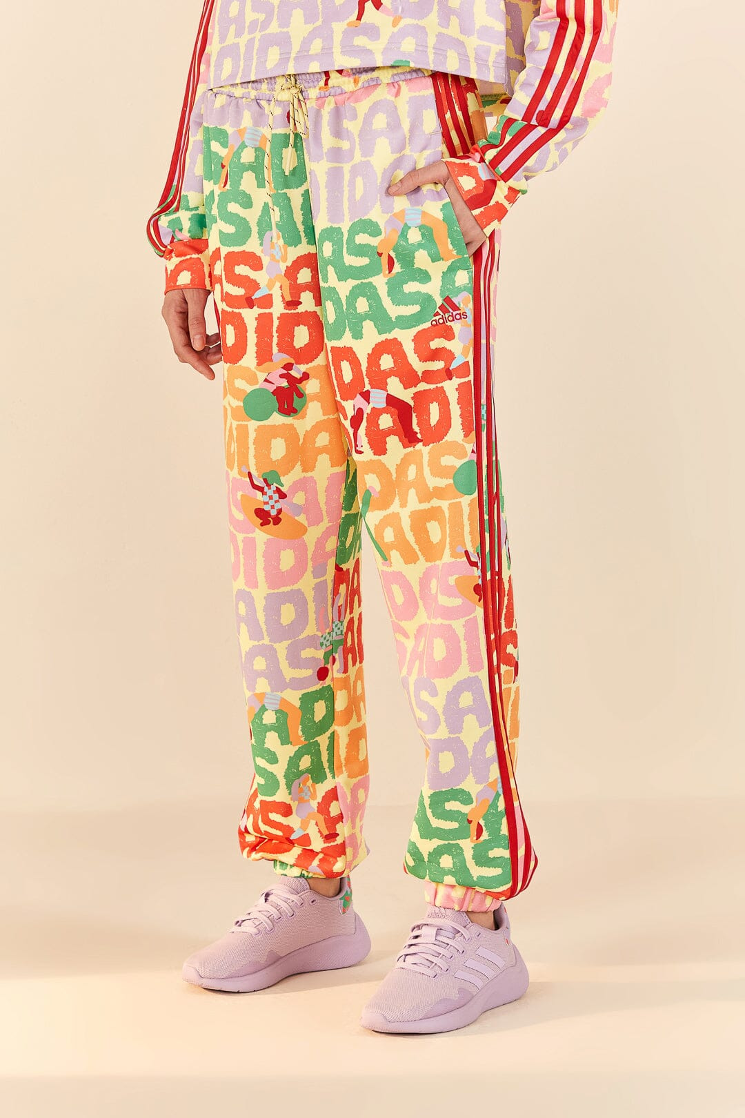 Adidas Farm Trackpants Pearl Citrine - 2