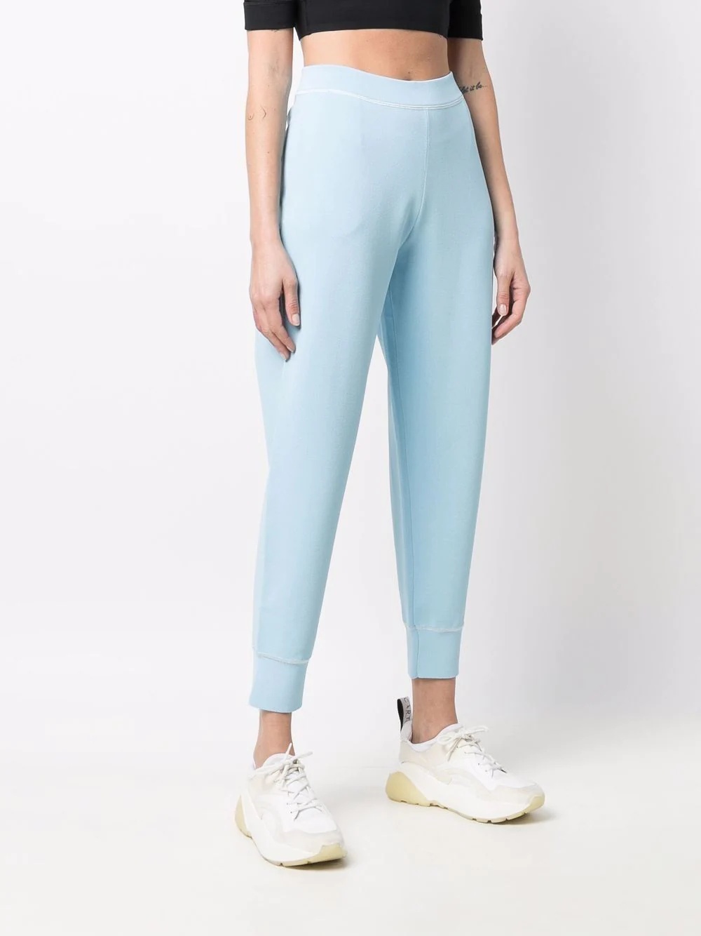 tapered cropped trousers - 3