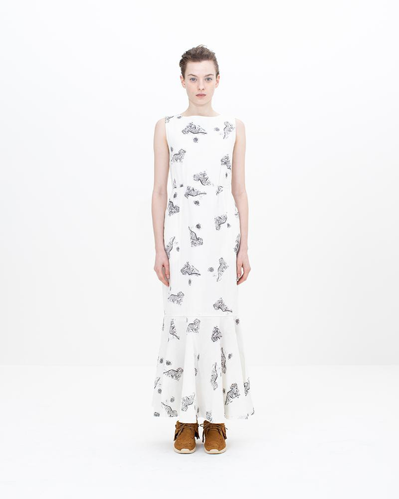 visvim ATHENA DRESS W WHITE outlook