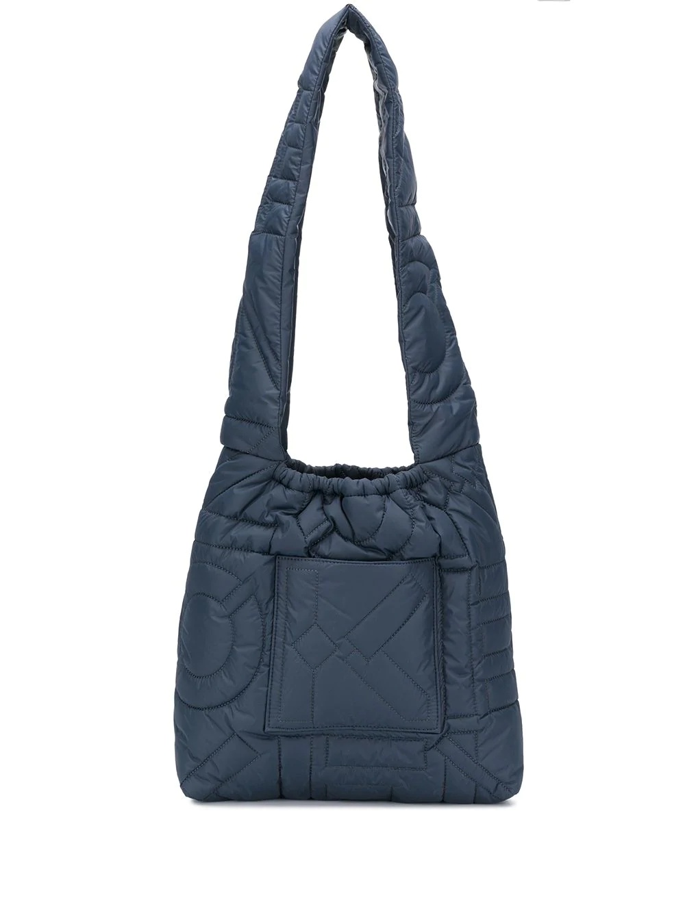 quilted K shoulder bag - 1