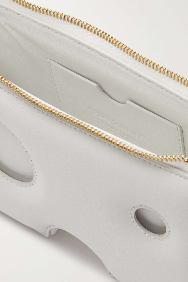 Burrow 20 cutout leather shoulder bag 5