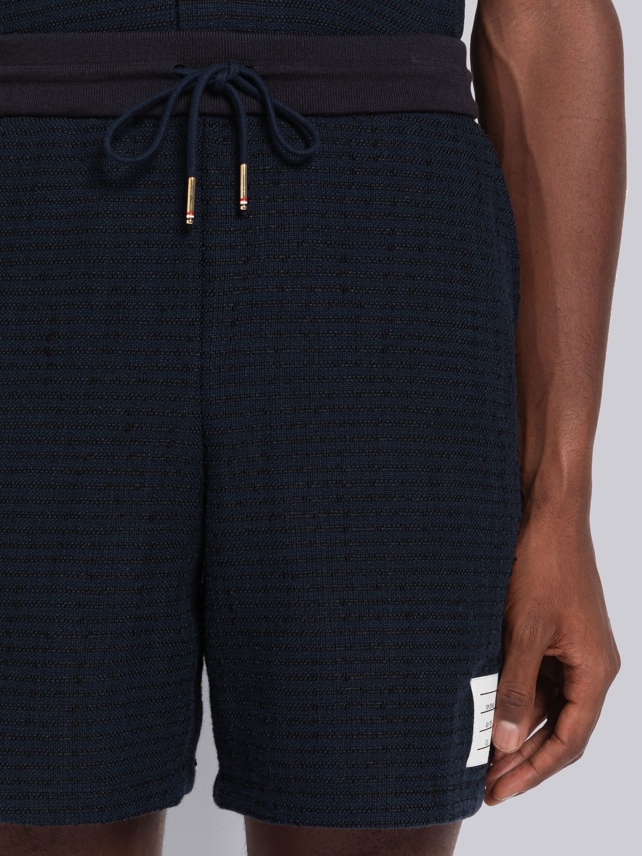 University Stripe Mid Thigh Summer Short - 5