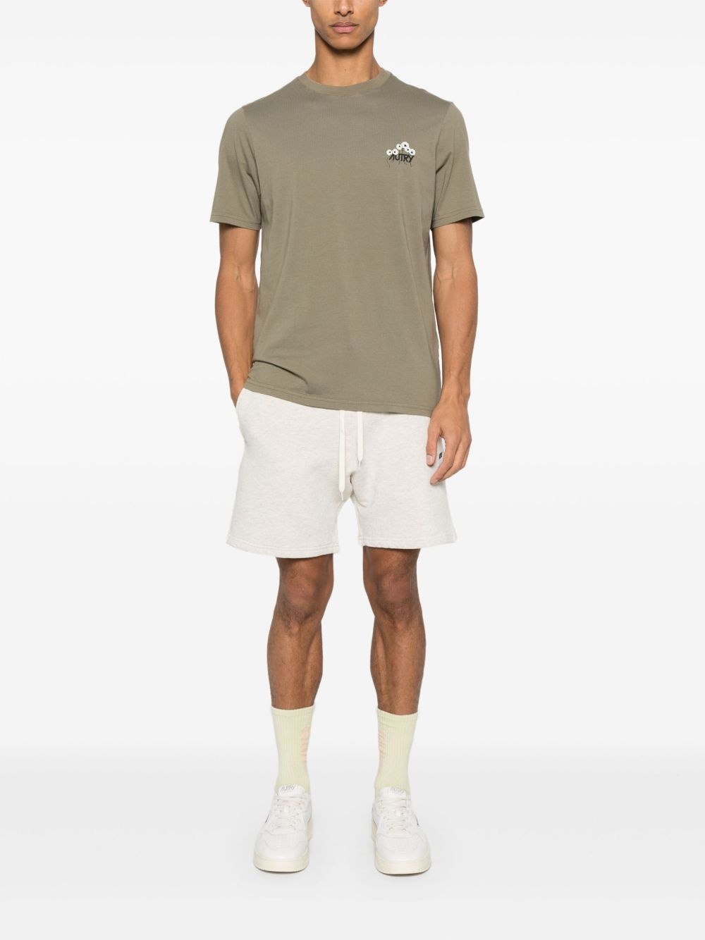 mélange shorts - 2