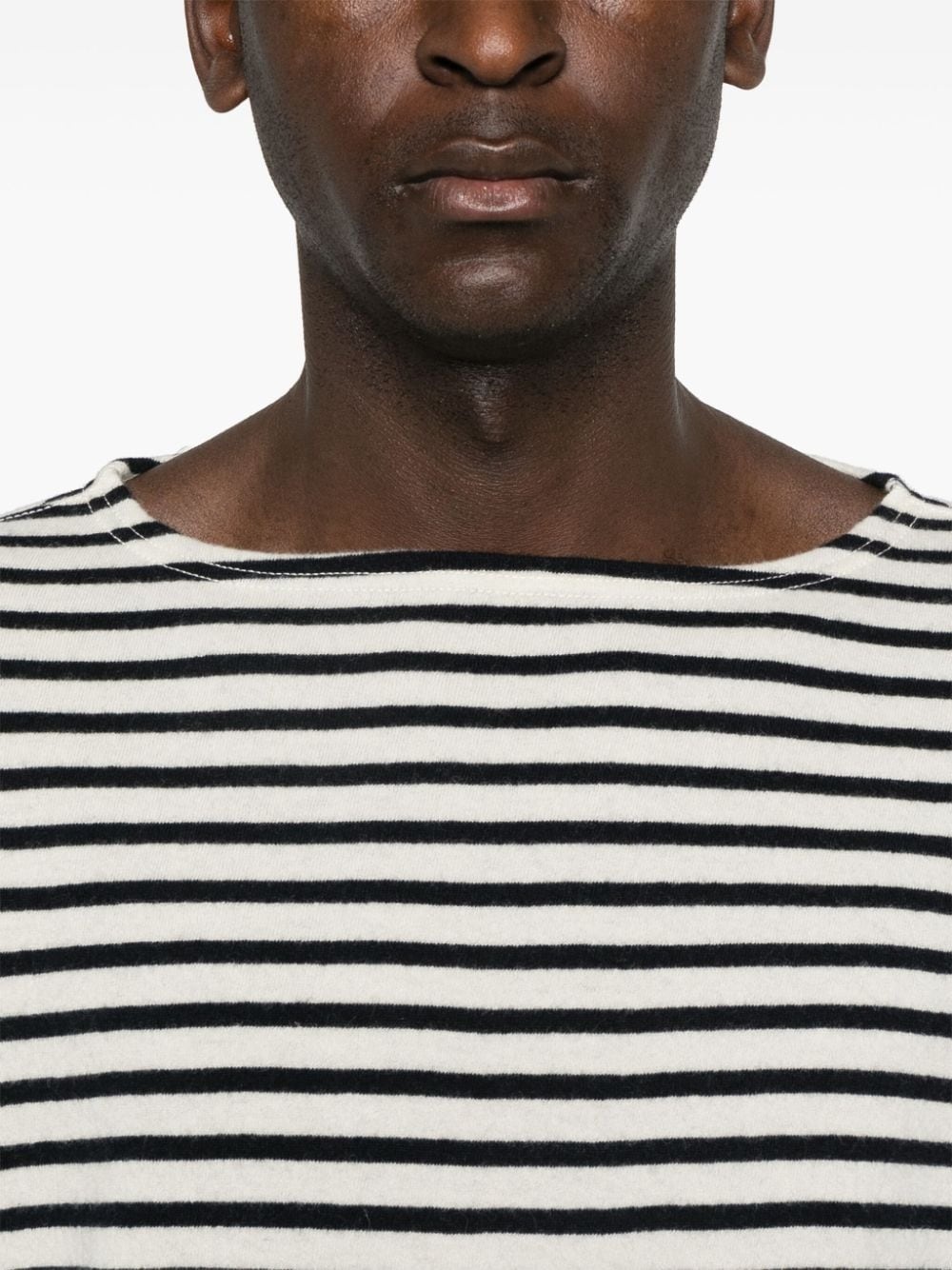 striped sweater - 5