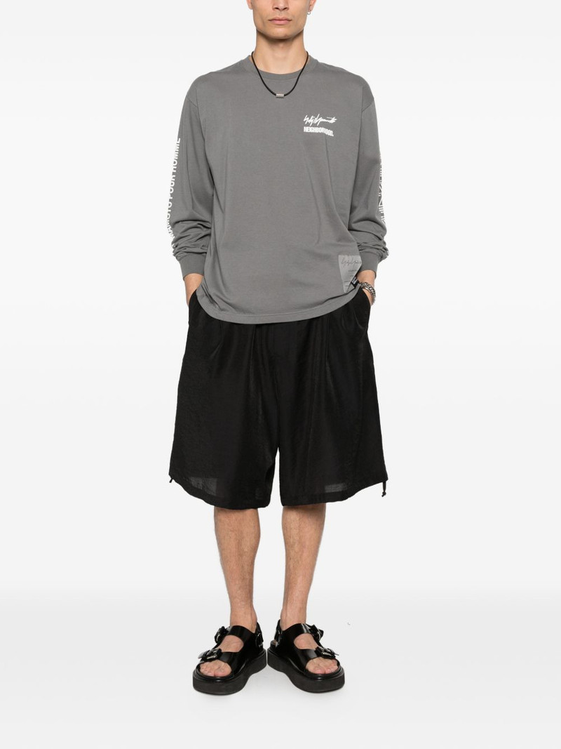 Yohji Yamamoto x Neighborhood long-sleeve T-shirt outlook