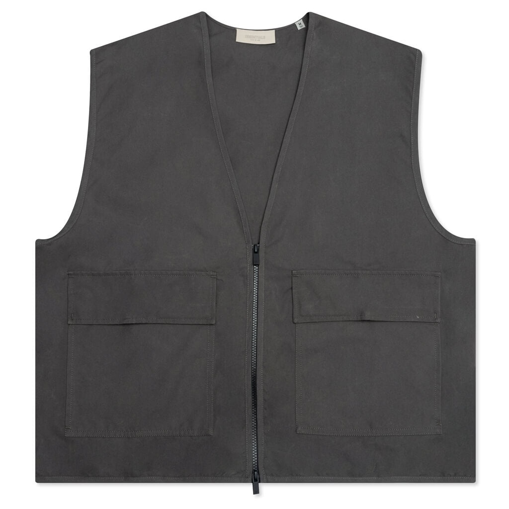 FEAR OF GOD ESSENTIALS WORK VEST - IRON - 1