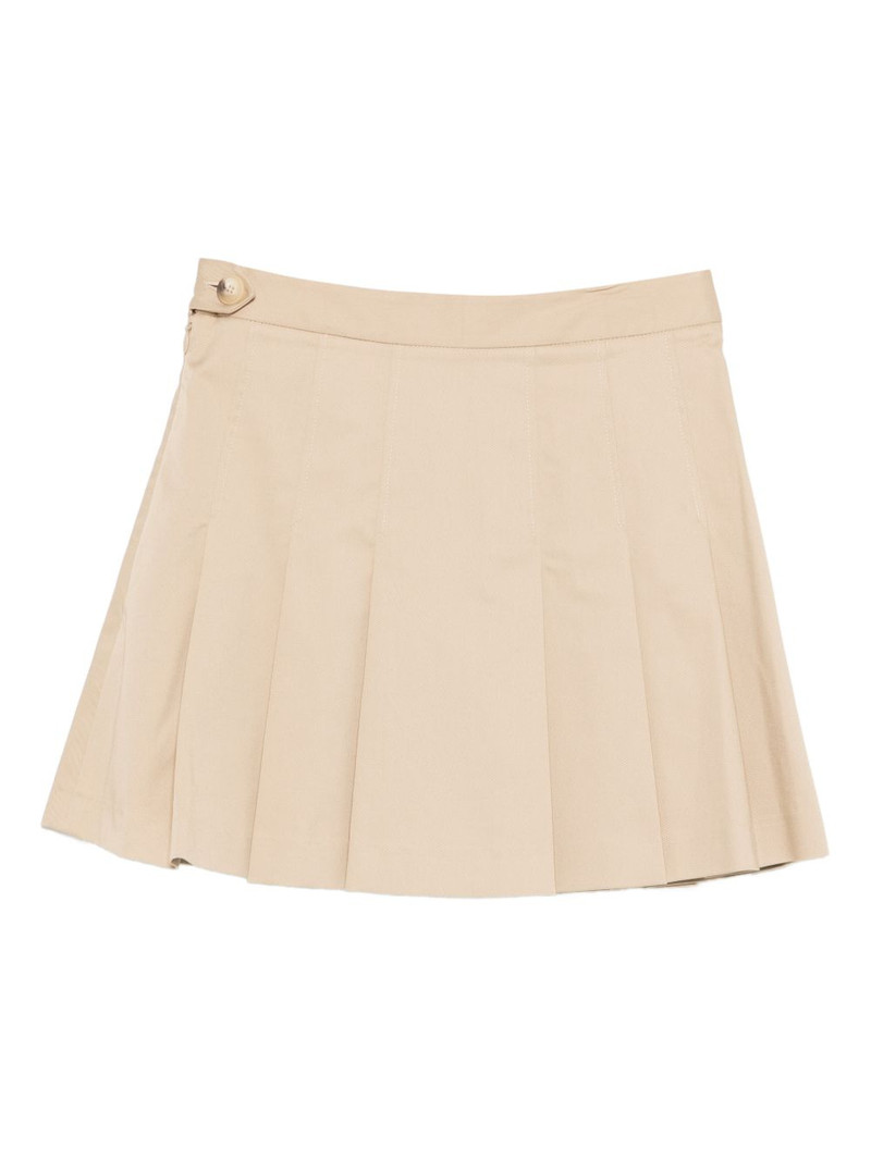 LACOSTE pleated mini skirt outlook