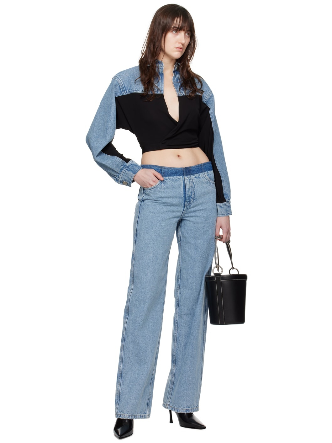Indigo Deconstruct Jeans - 4