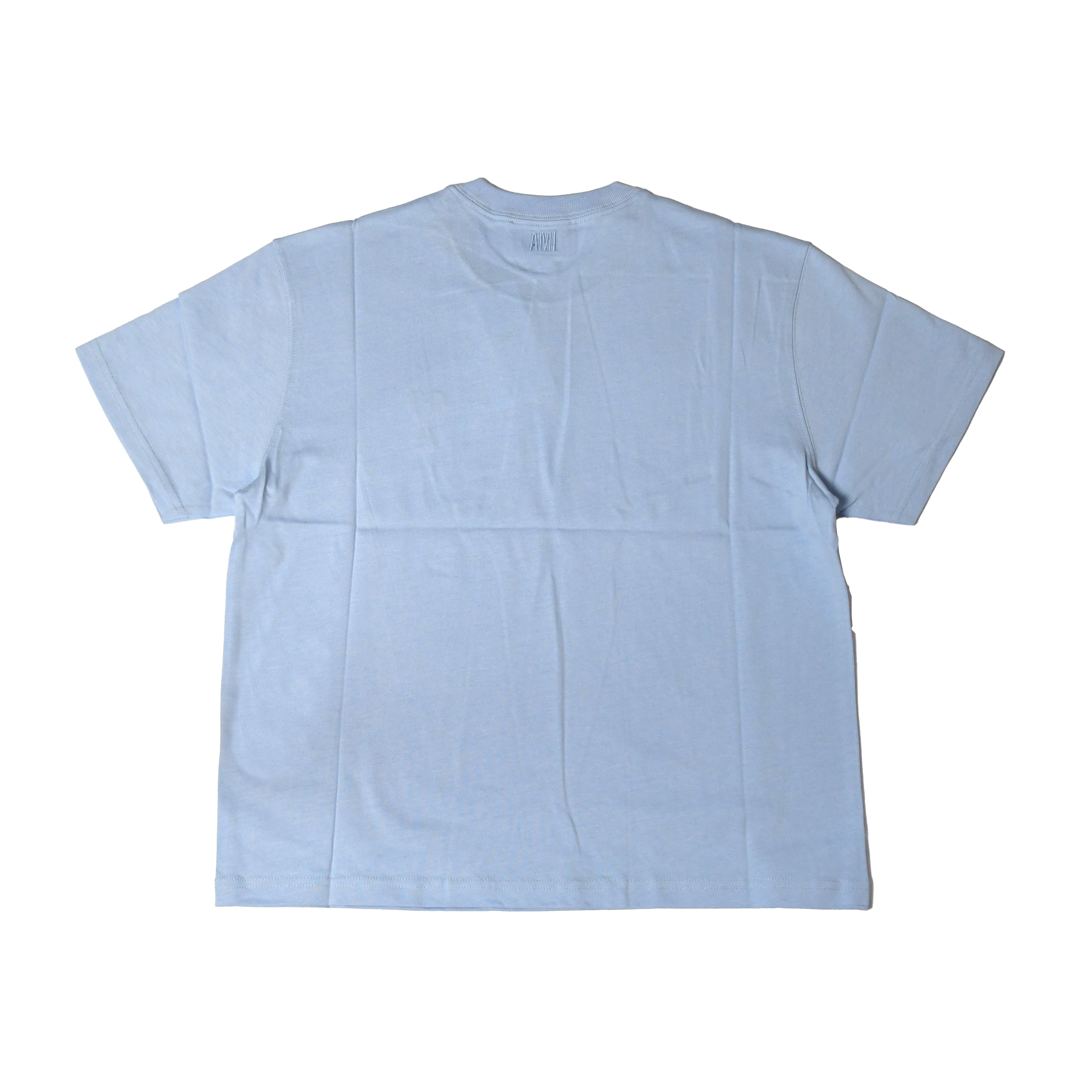 Ami Paris De Coeur T-Shirt Blue - 2