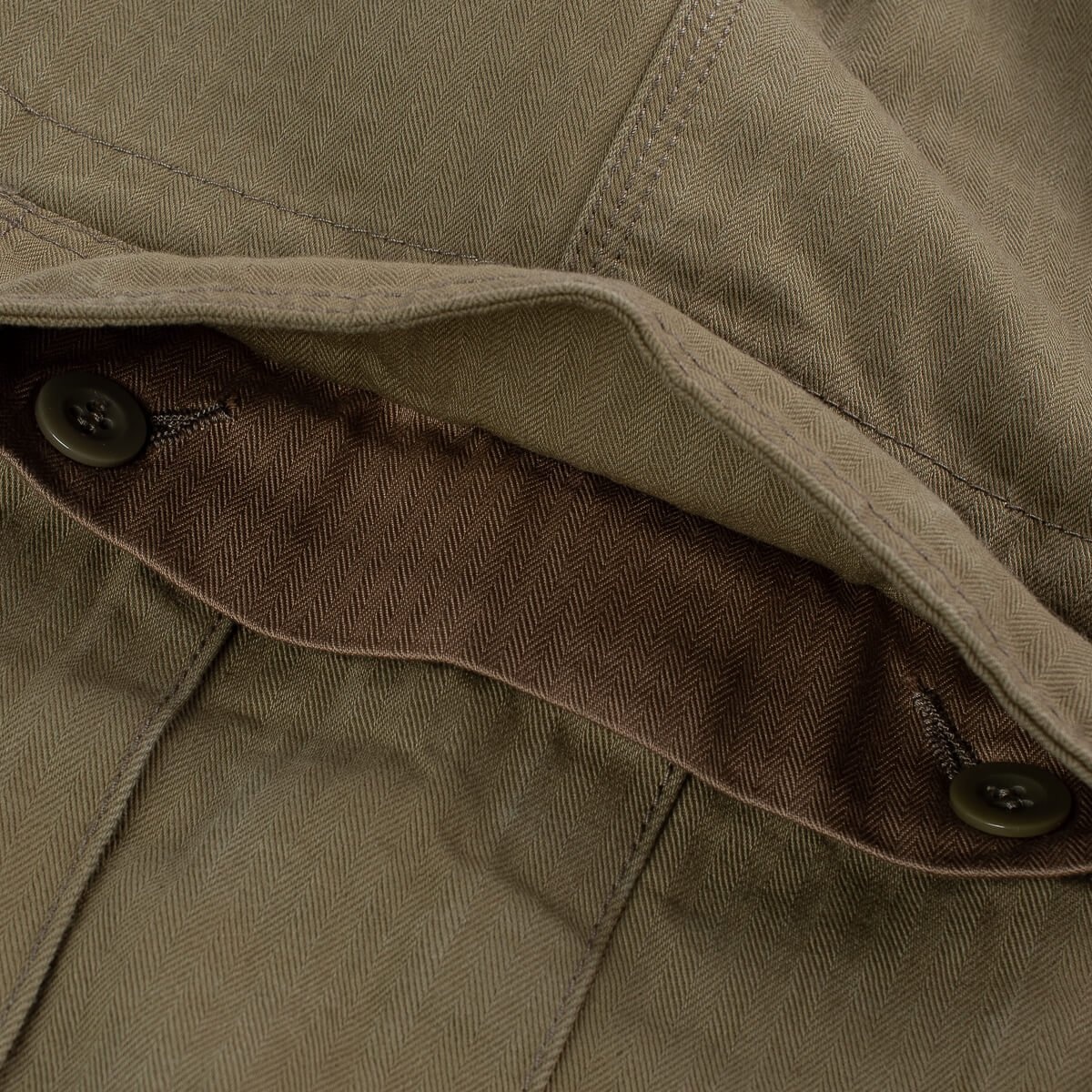 IH-733-KHA 11oz Herringbone Cargo - Khaki - 10
