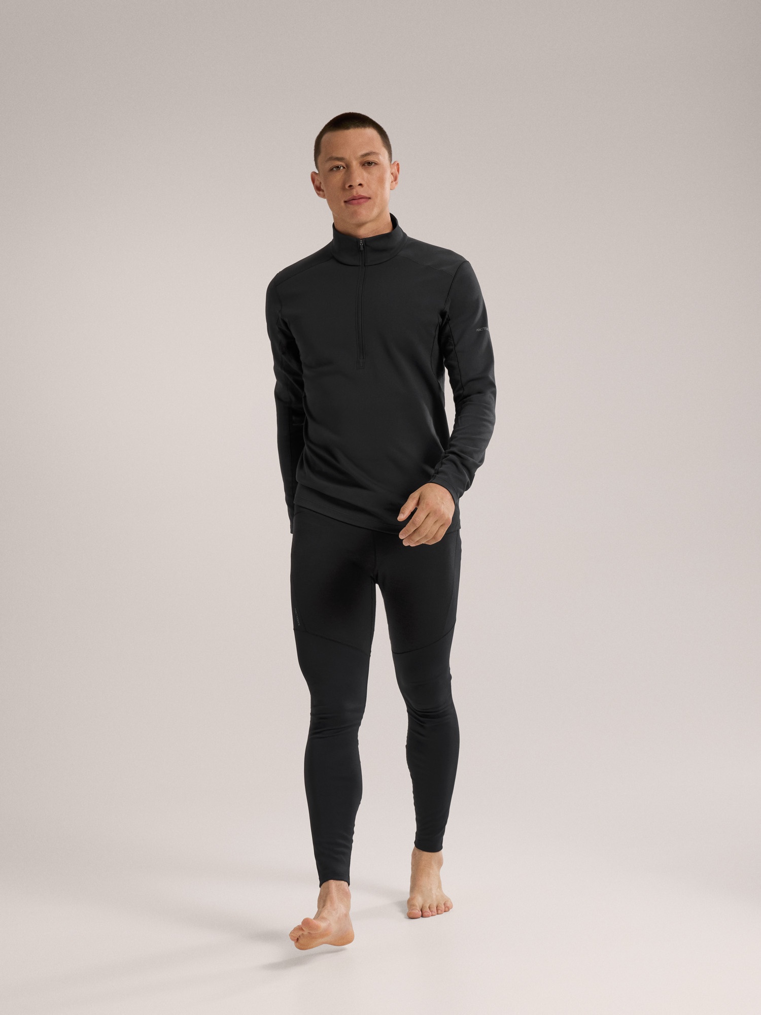 Rho Hybrid 1/2 Zip Neck - 4