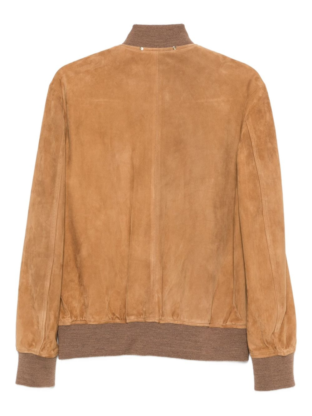 suede bomber jacket - 2