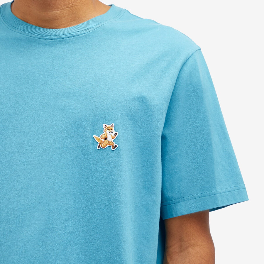 Maison Kitsune Speedy Fox Patch Cotton T-Shirt - 3