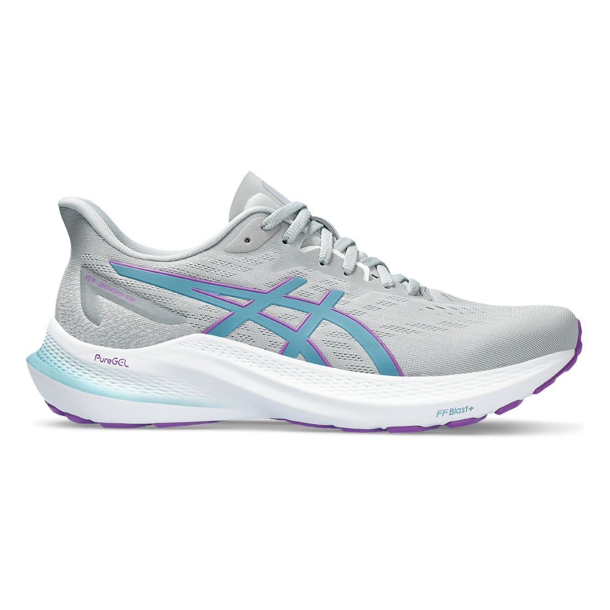 Asics GT 2000 12 - Piedmont Grey - Gris Blue - 1