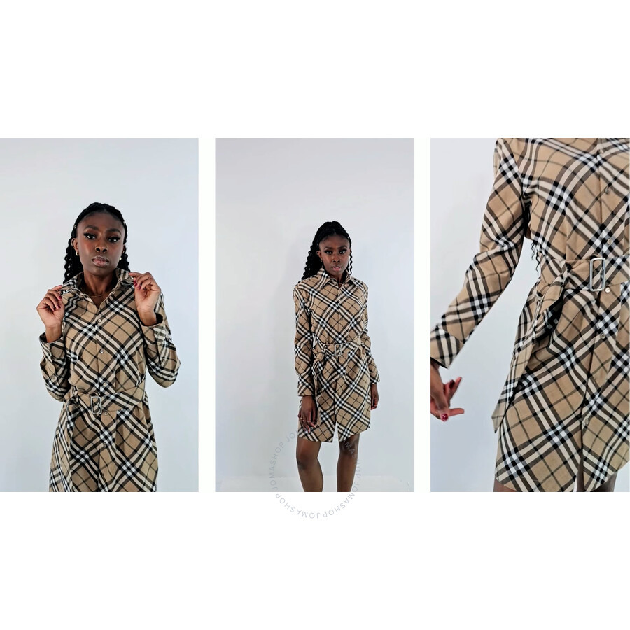 Burberry Nova Checked Shirt Dress - 3