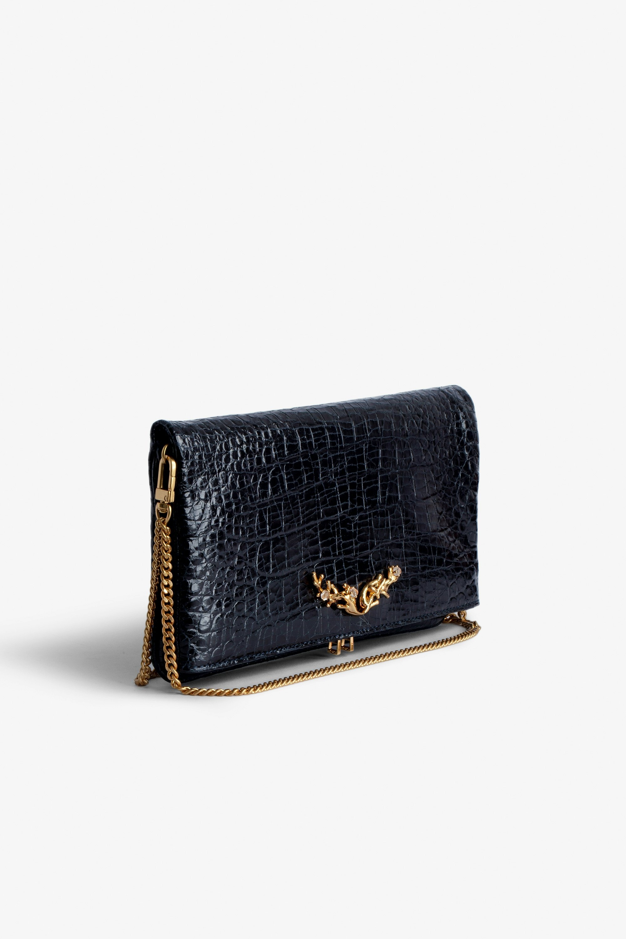 Rock Embossed Clutch - 3