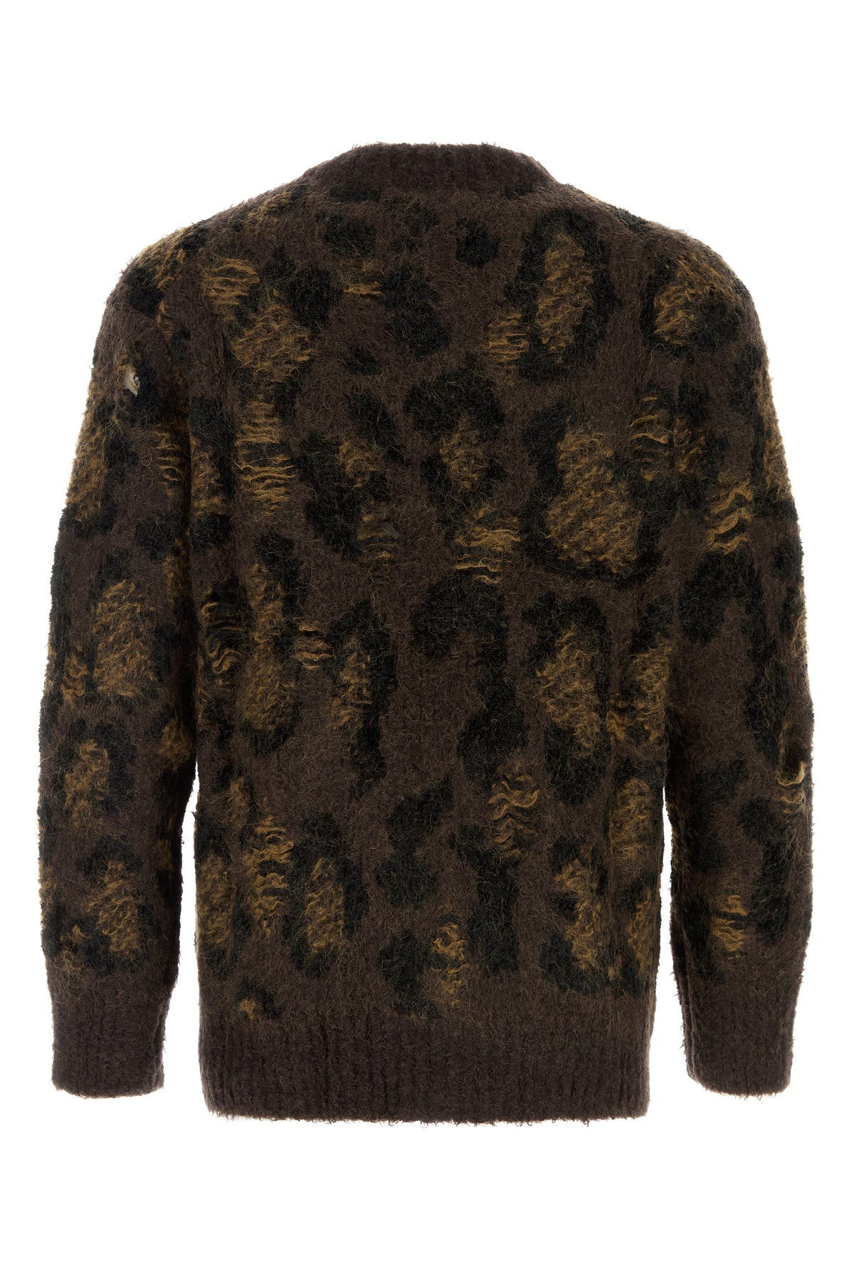 Embroidered wool blend sweater - 2