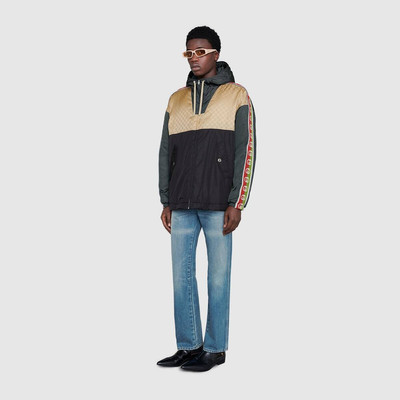 GUCCI GG jacquard nylon jacket outlook