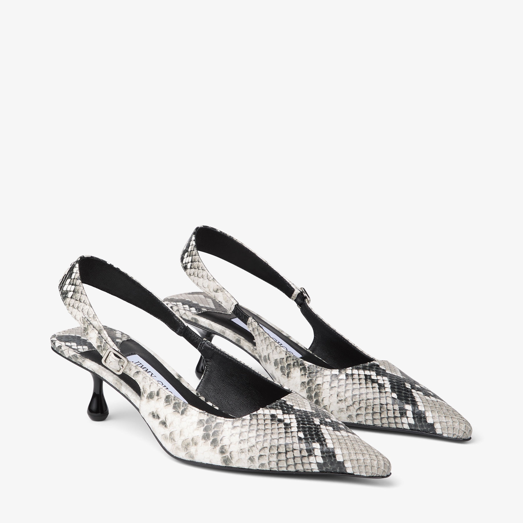 Amel 50
Roccia Snake Print Pumps - 3