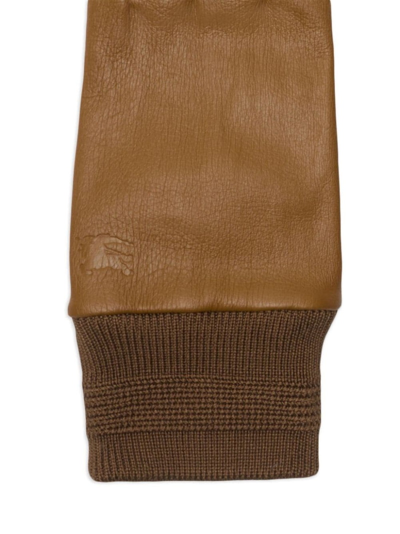 Burberry leather gloves outlook