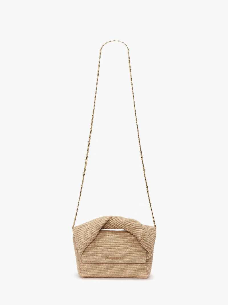 MEDIUM TWISTER - RAFFIA TOP HANDLE BAG 5