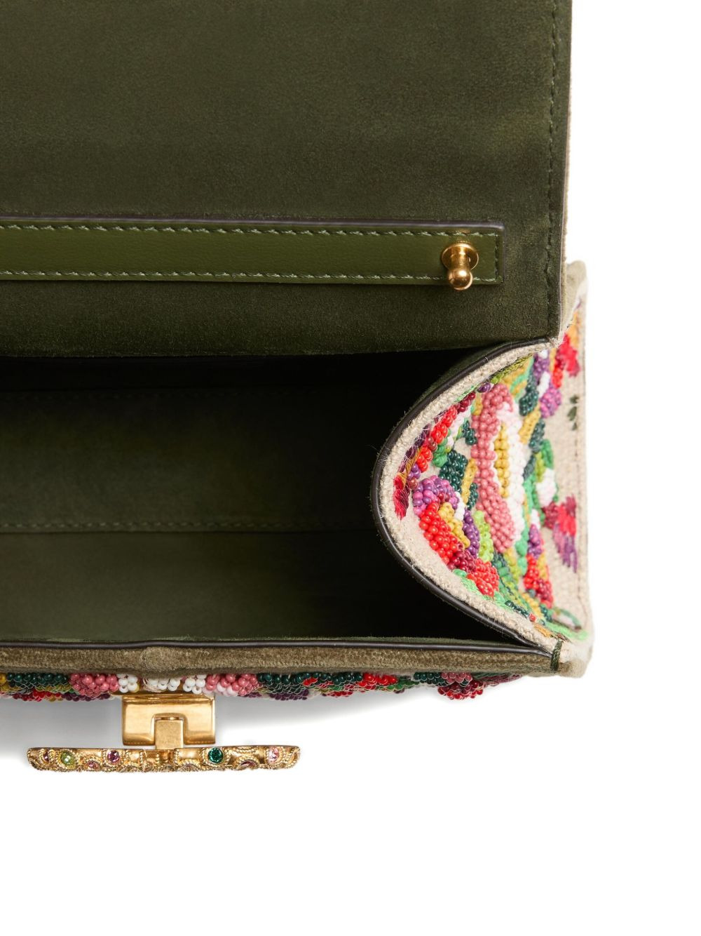 bead-embellished tote bag - 7