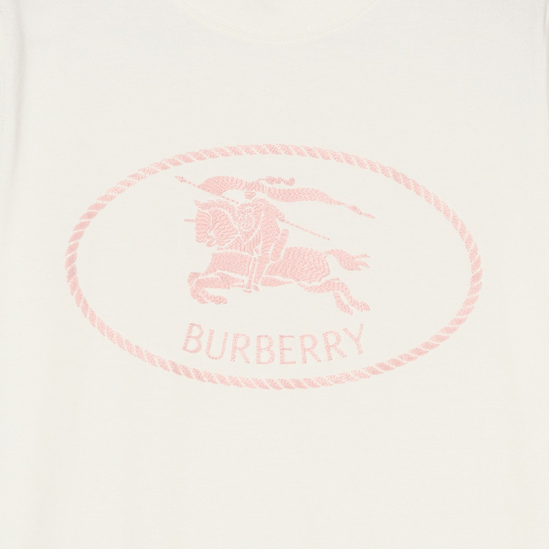Burberry Knight Stamp Cotton T-shirt outlook