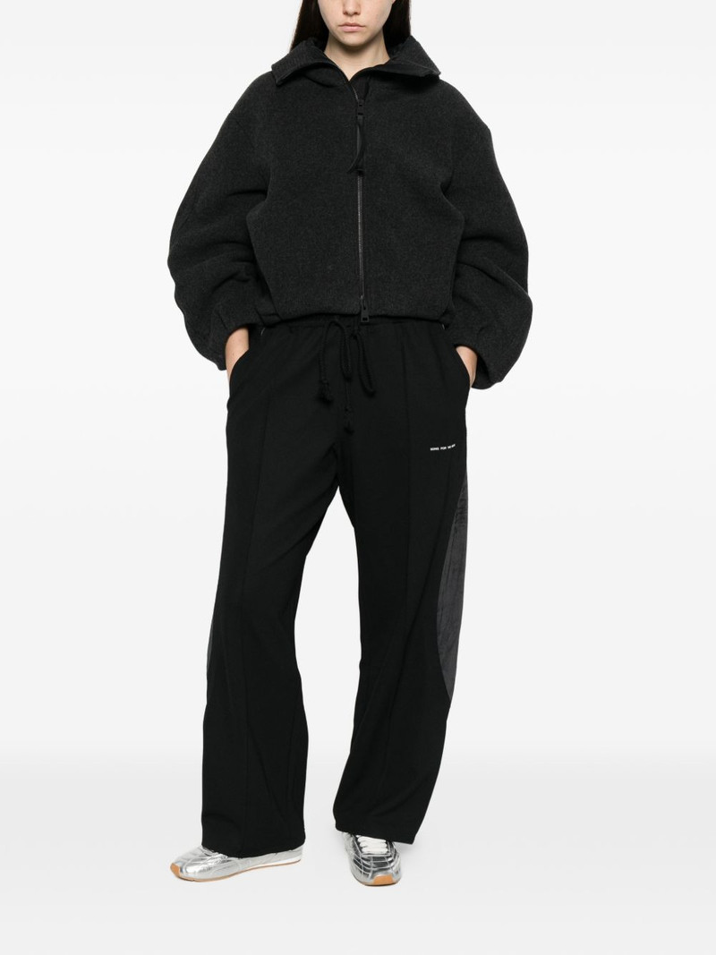 Song for the Mute x Adidas panelled drawstring-fastening track pants outlook