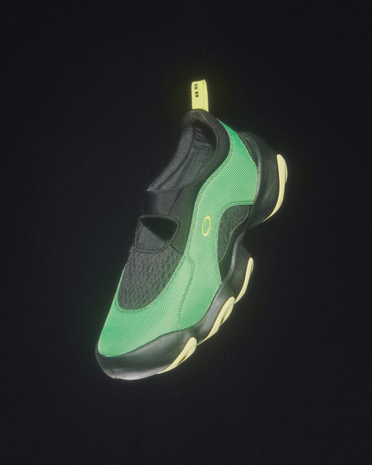 Oakley Factory Team Flesh Sandal - Green/Lemon - 9