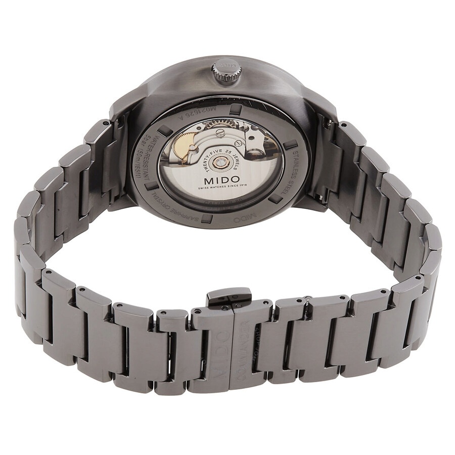 Mido - Mido Commander Big Date Automatic Black Dial Men's Watch M0216263305100 - 3