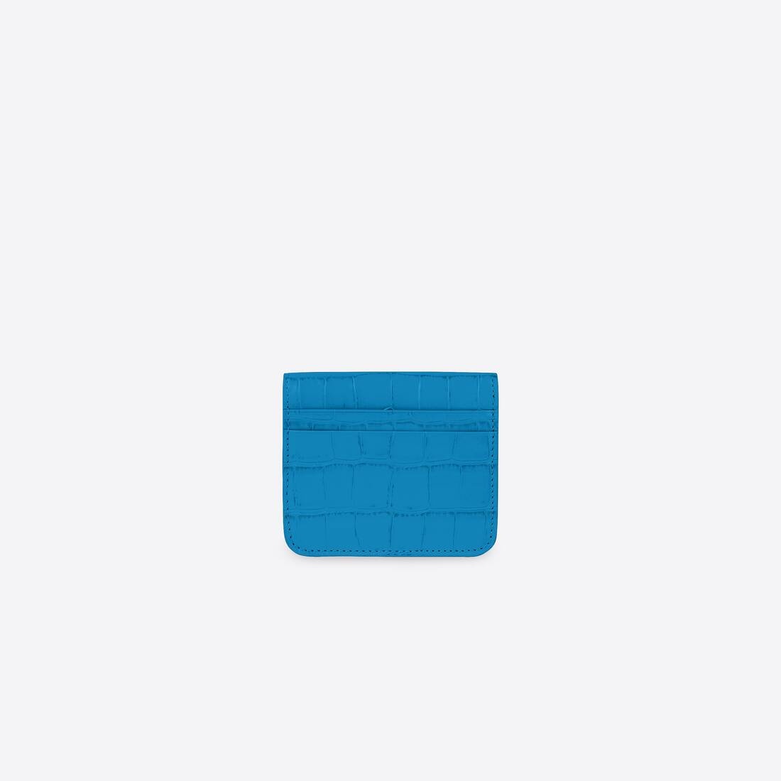 Women's Cash Flap Coin And Card Holder in Blue - 2
