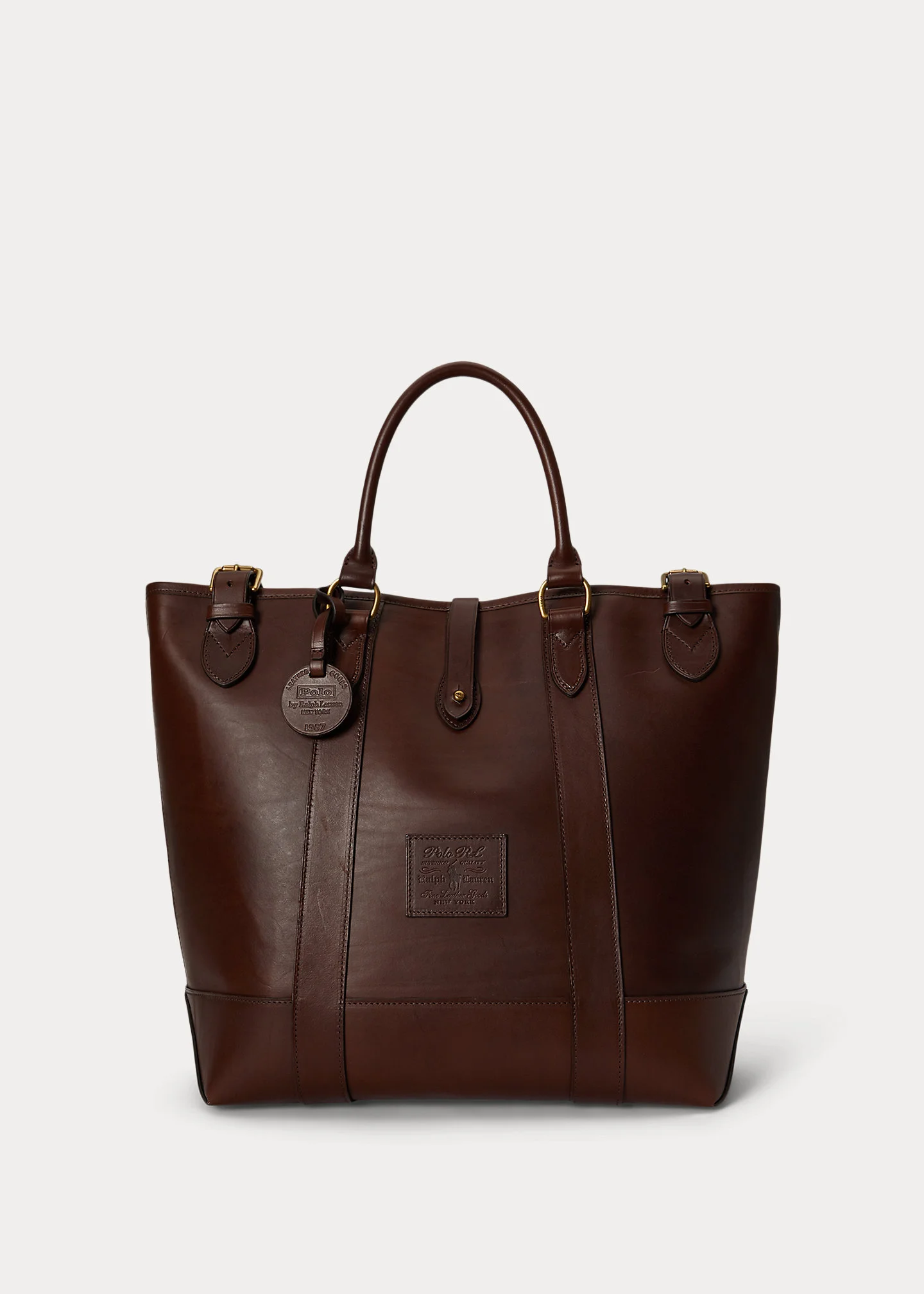 Heritage Leather Medium Tote - 1