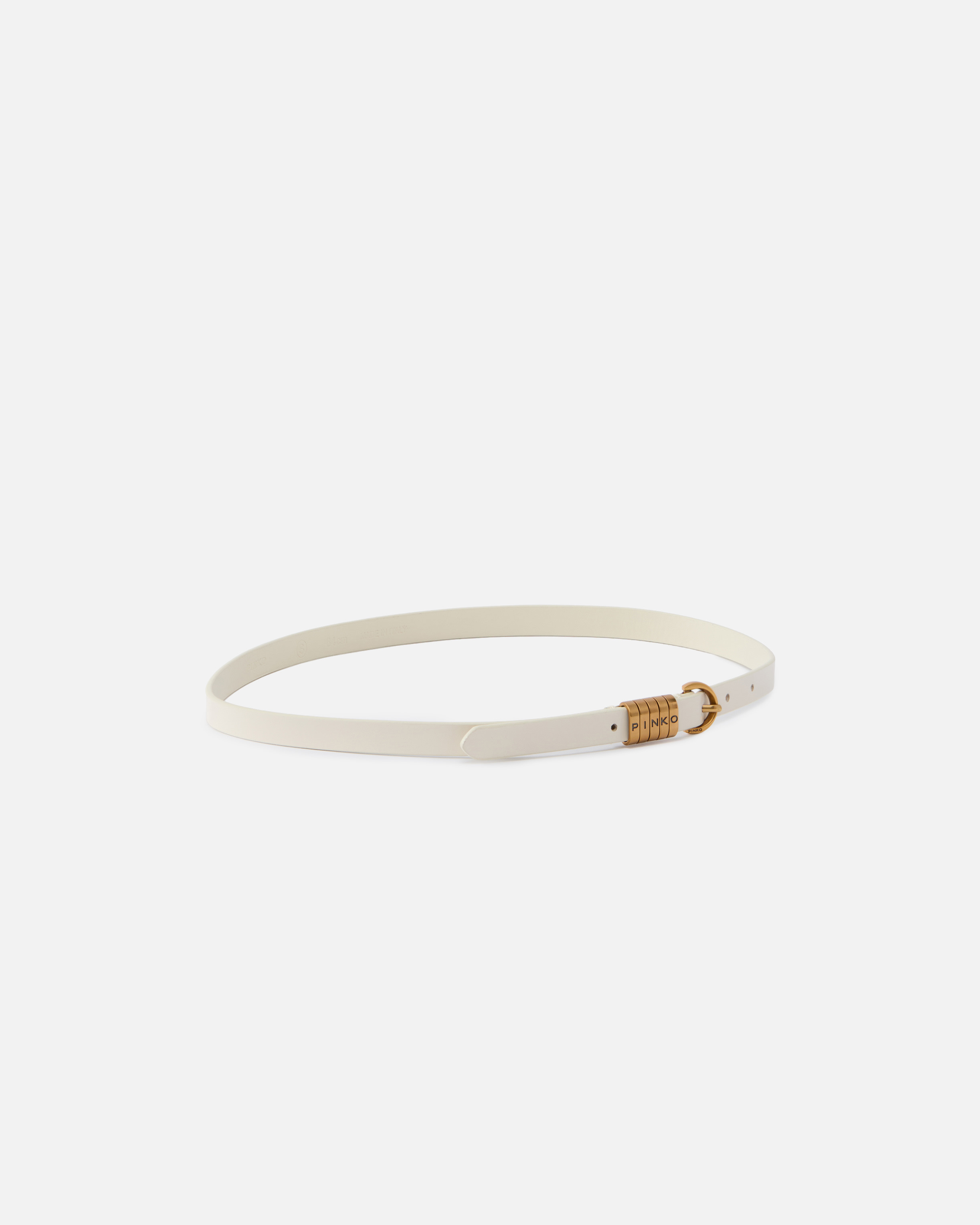 1.2-CM BELT WITH PINKO LETTERING LOGO - 2