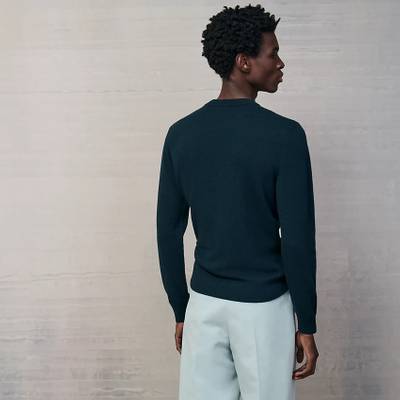 Hermès "Jeux de points H en Biais" crewneck sweater outlook
