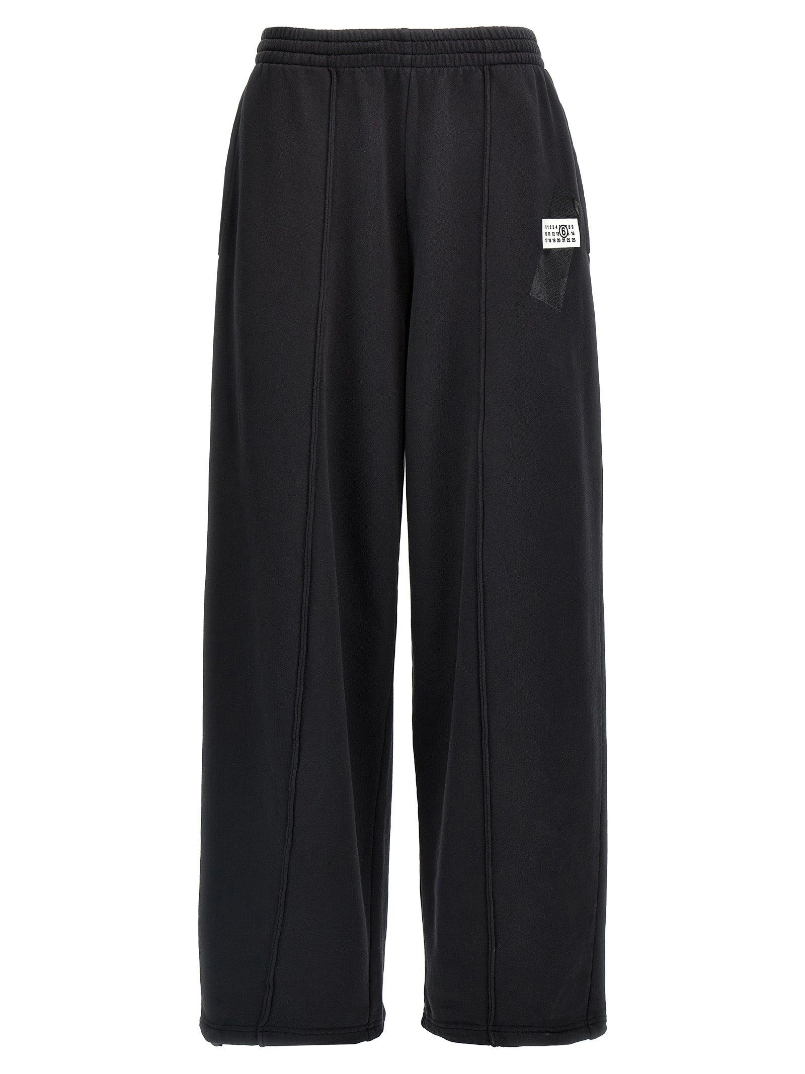 パンツ MM6 MAISON MARGIELA Logo joggers Black S52KA0528M25014 MM6 Maison Margiela Logo Joggers - Black | S52KA0528M25014899