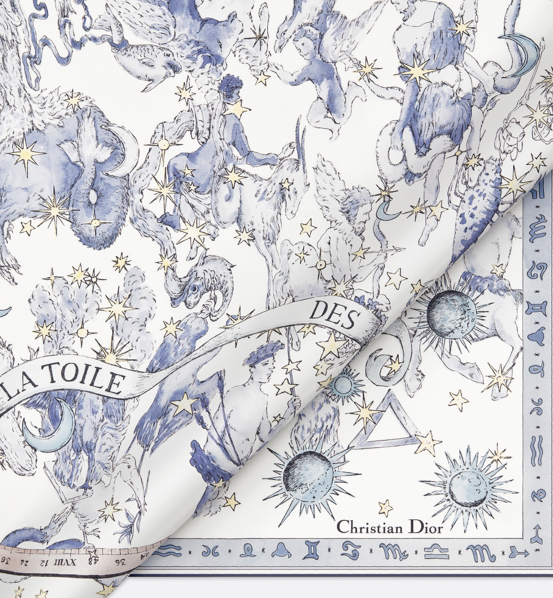 Dior Night of Dreams 90 Square Scarf - 4