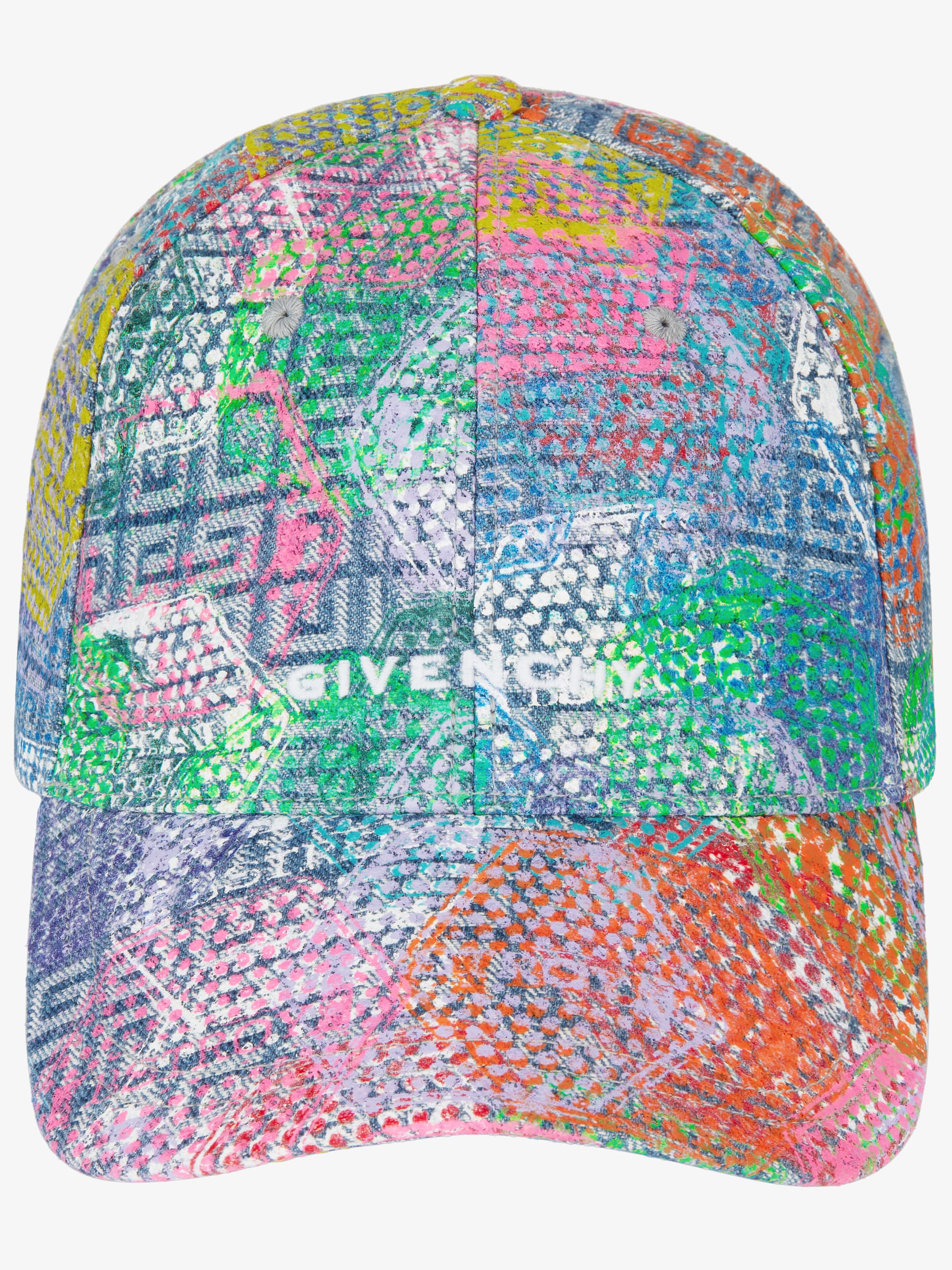 GIVENCHY BSTORY EMBROIDERED CAP WITH PRINT - 2