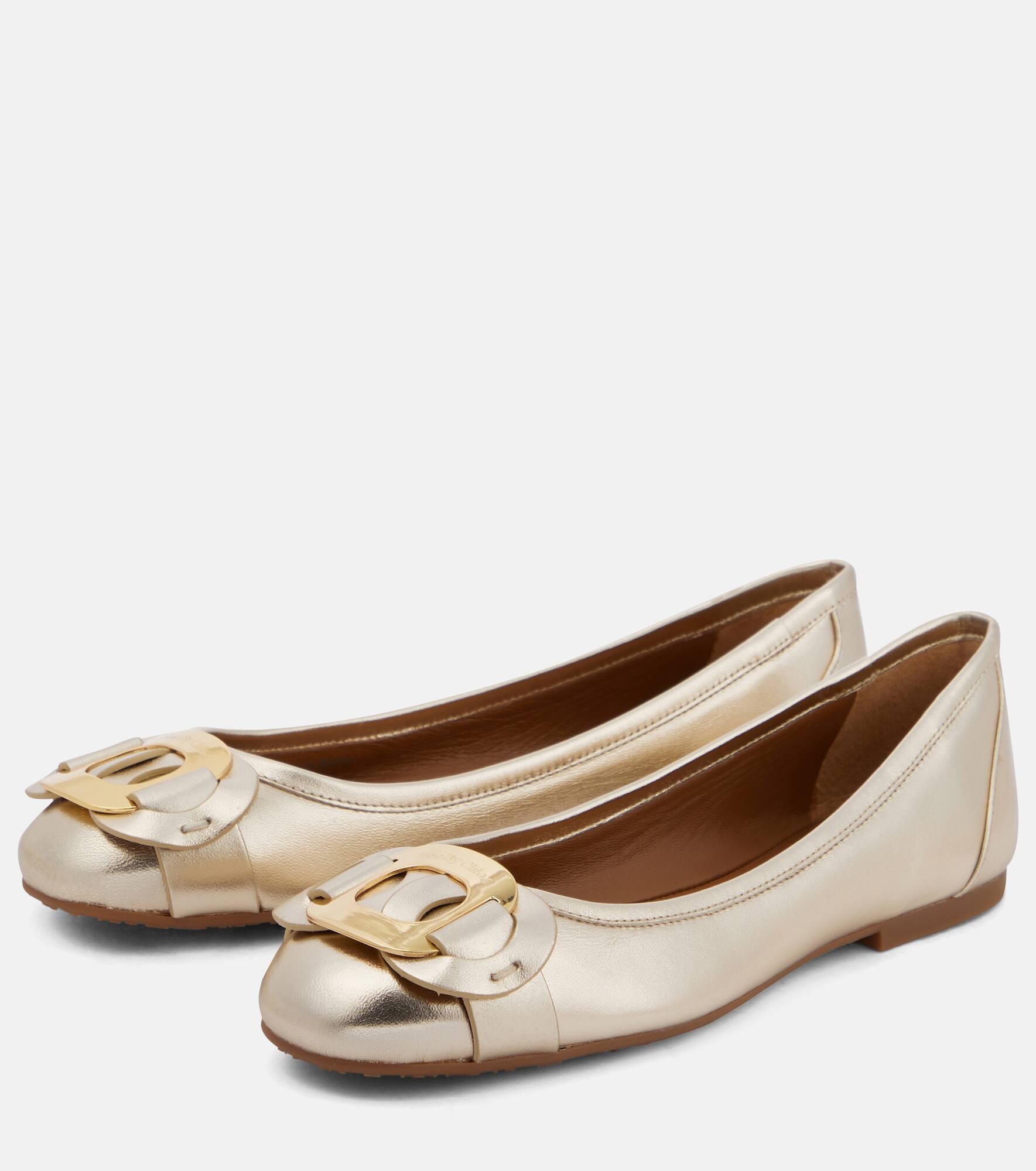 Chany leather ballet flats - 5
