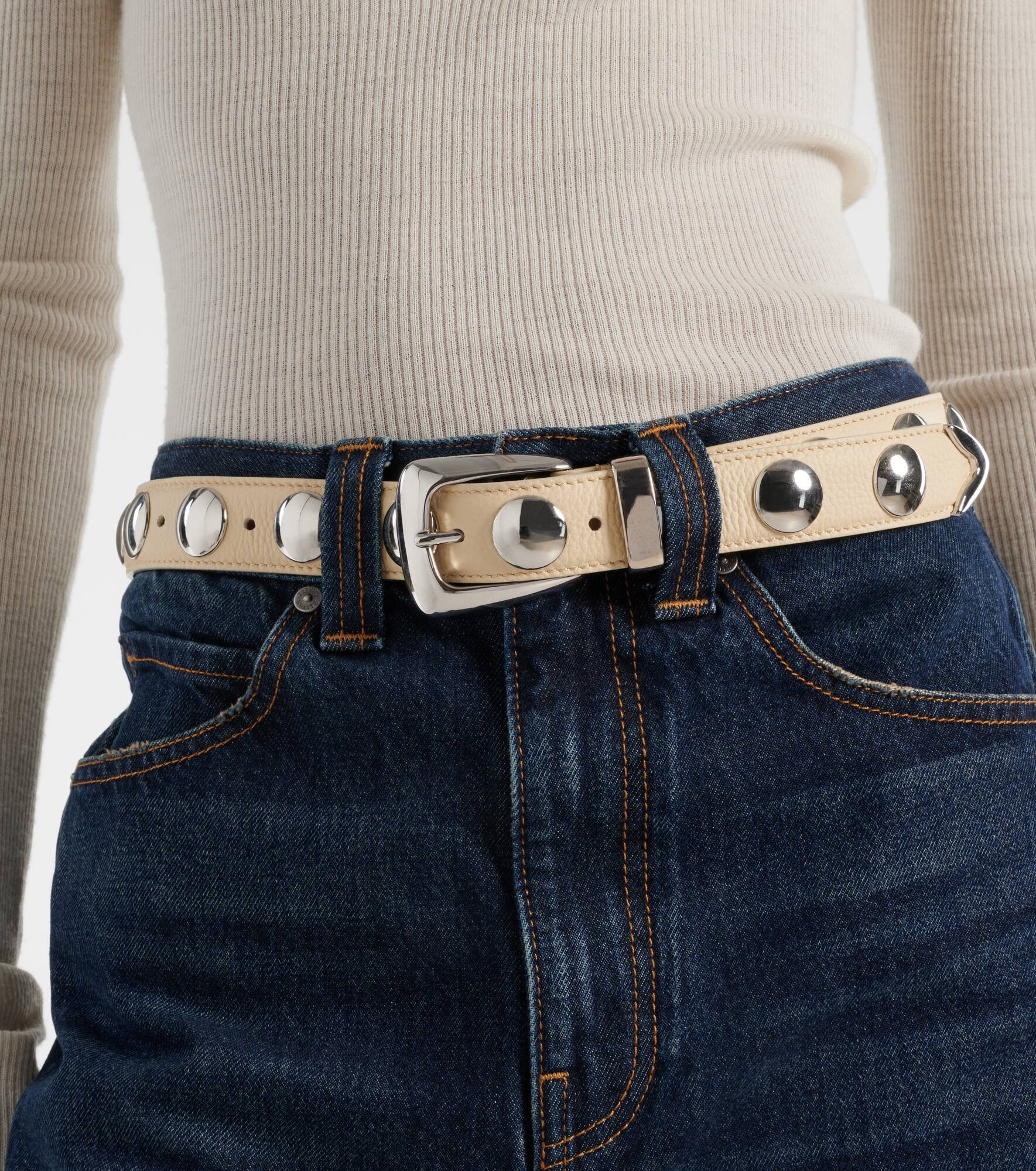 Benny studded leather belt - 2