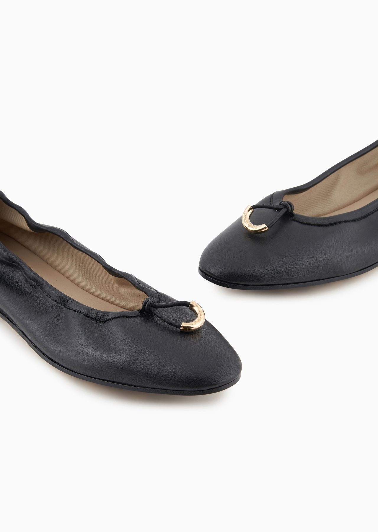 Nappa-leather ballerinas - 5