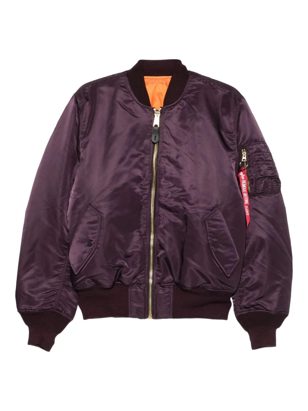 zip-up bomber jacket - 1