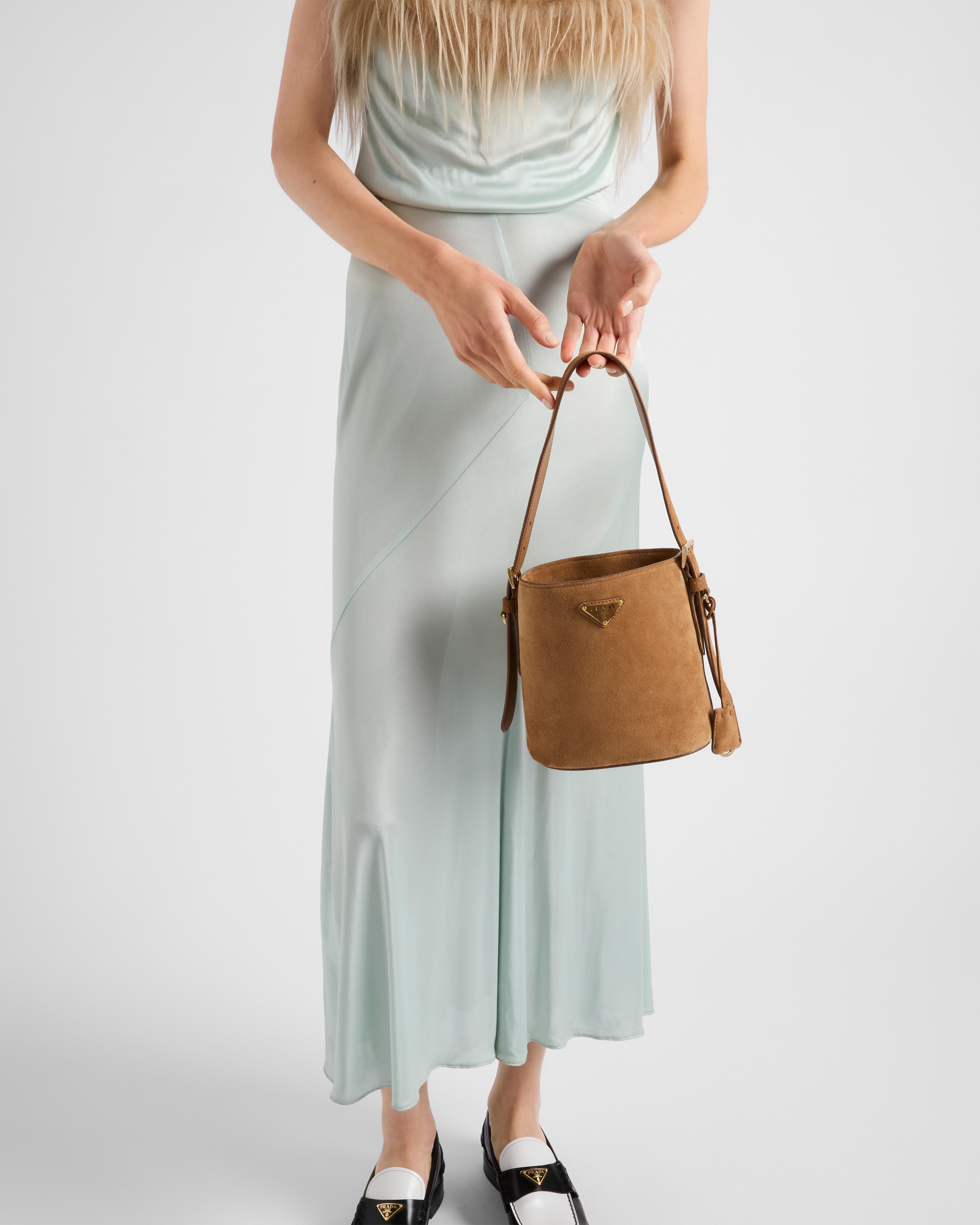 Satin jersey dress - 3