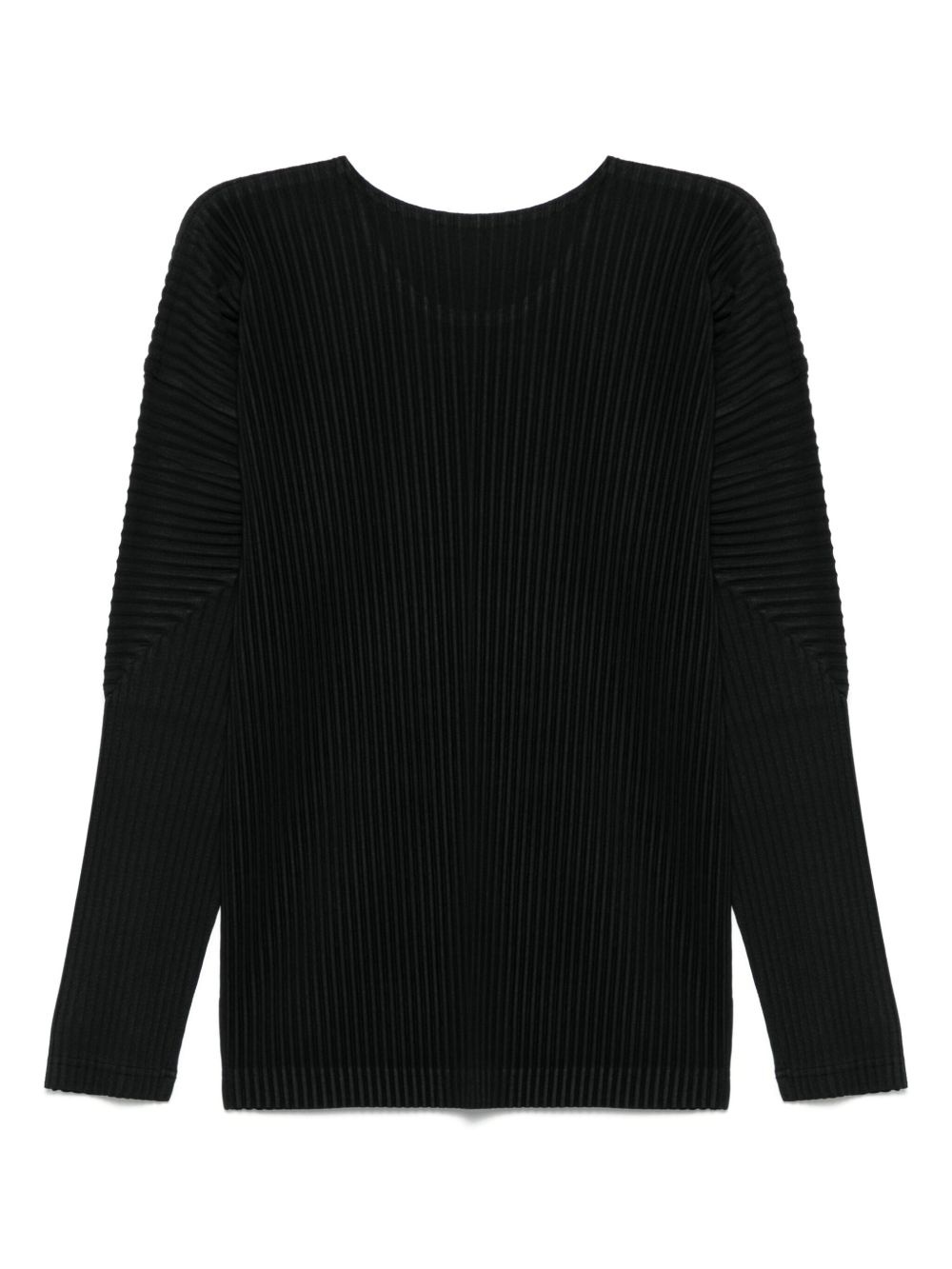 plissé-effect T-shirt - 2