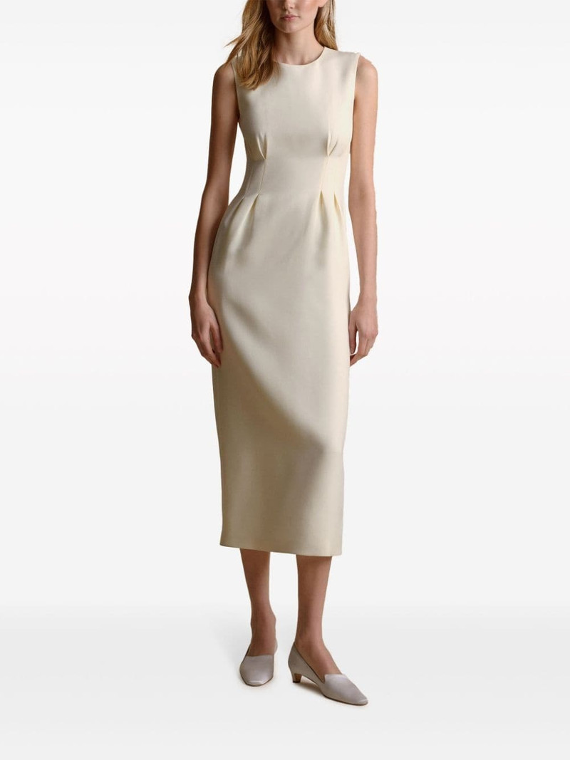 ADAM LIPPES Ophelia pleated sheath dress outlook