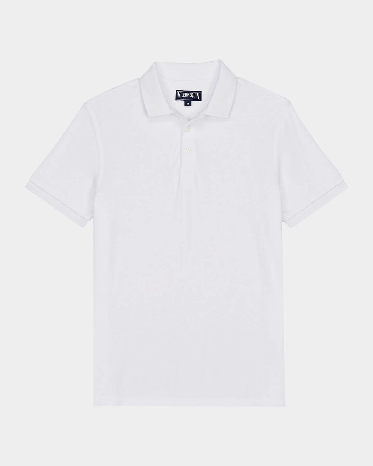 Men's Solid Terry Polo Shirt - 1