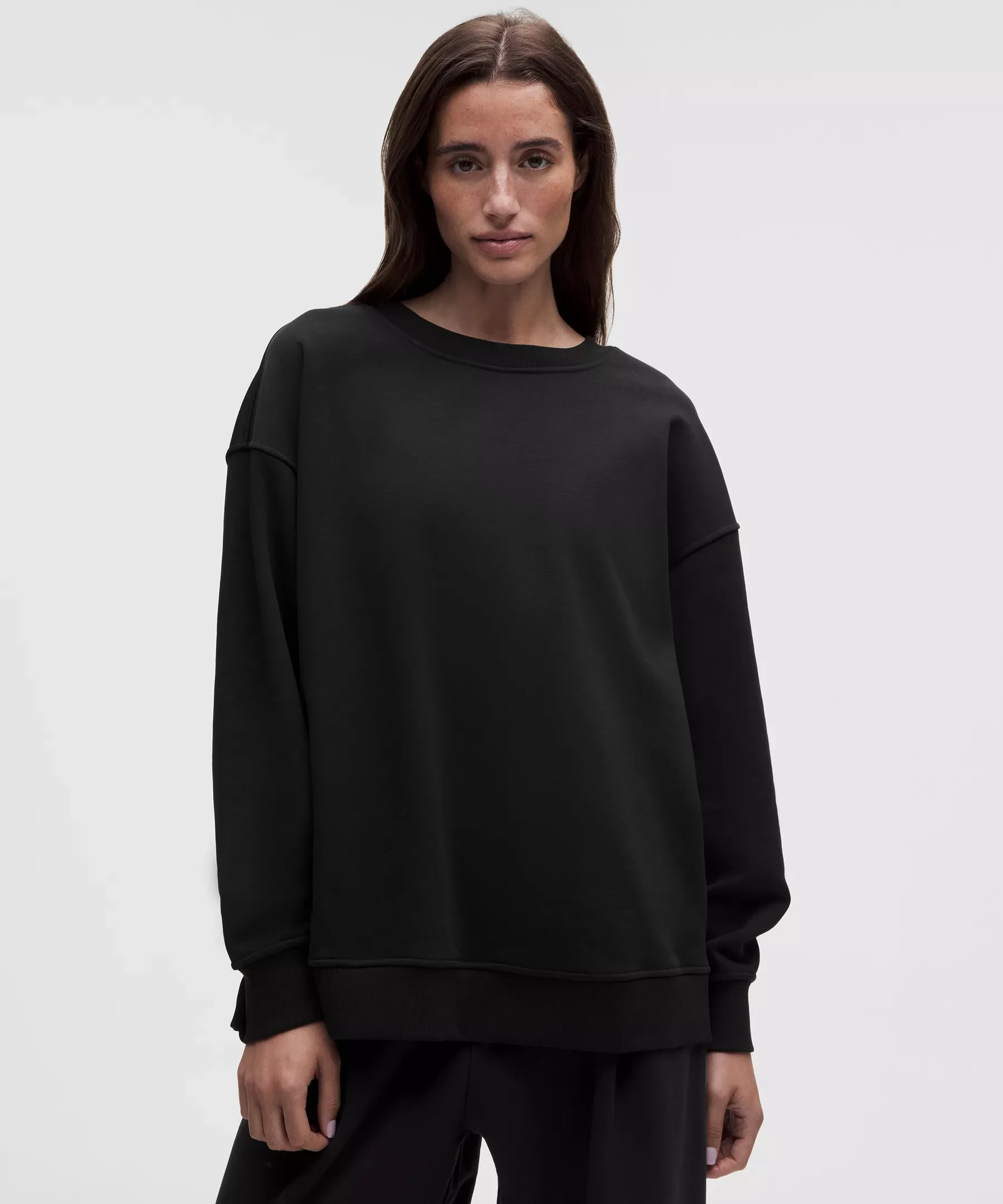 French Terry Oversized Crew - 1