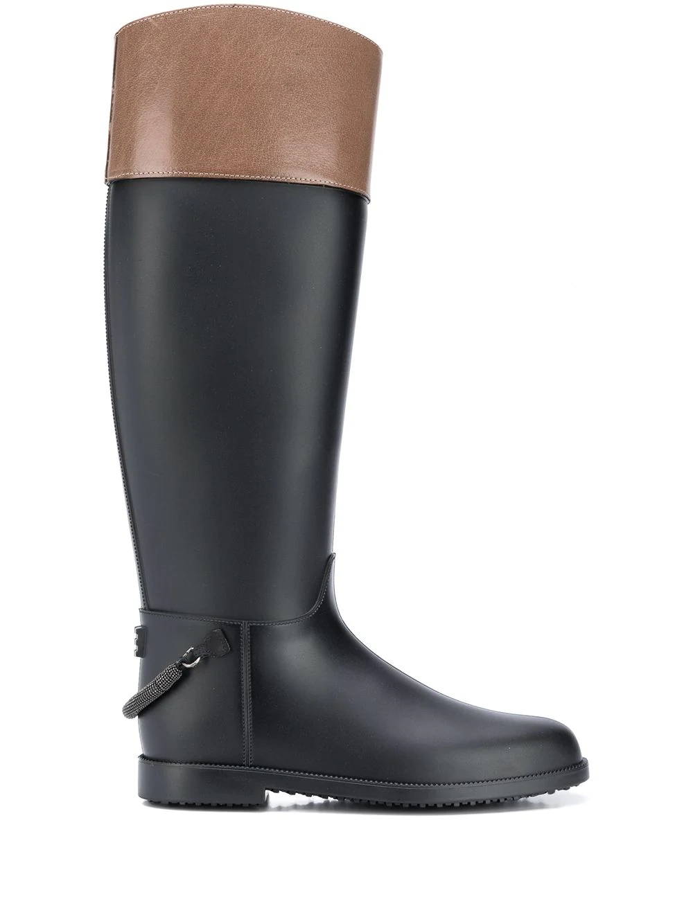 stirrup-strap riding boots - 1