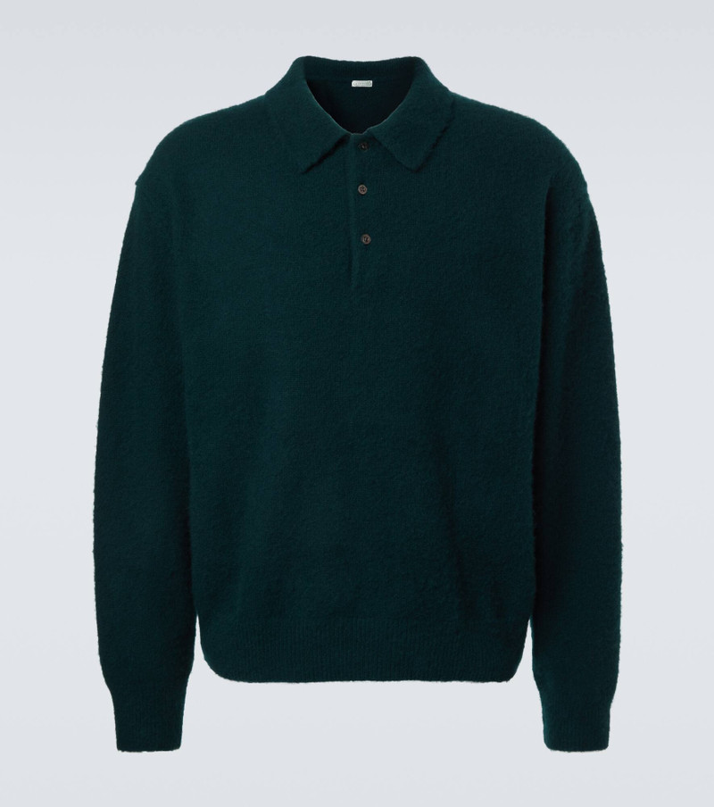 Cashmere polo sweater 1