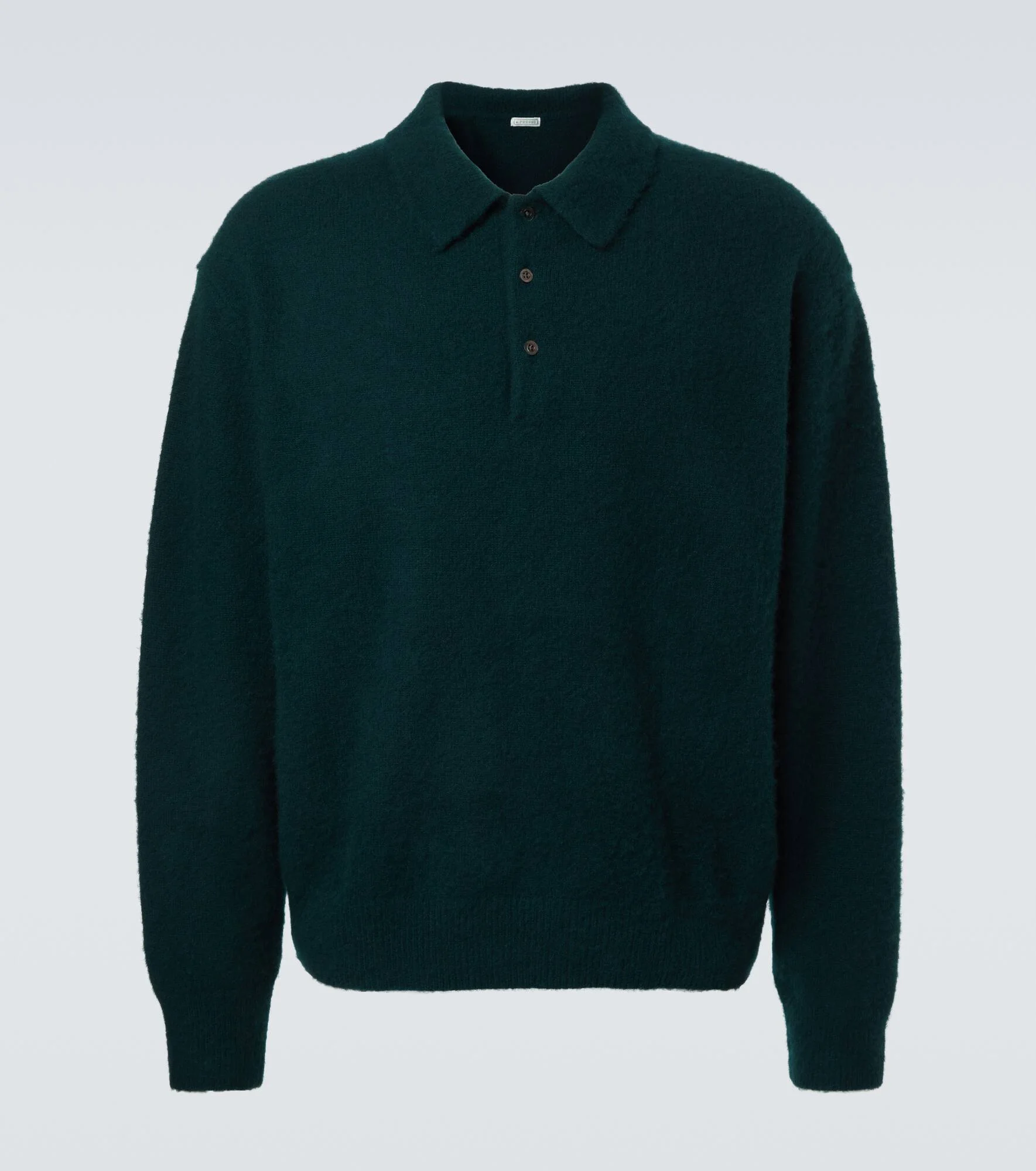 Cashmere polo sweater - 1